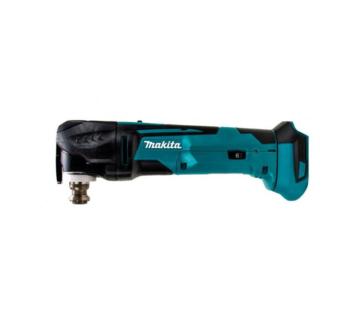 Makita DTM51Z 18V Multi-Tool Kit (Blue) with 2 Genuine BL1850B 18V 5.0Ah Li-ion Batteries